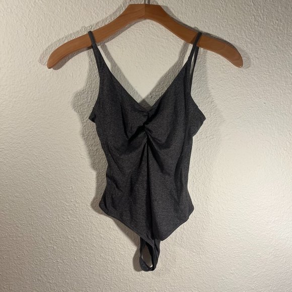 lululemon athletica Gray Ruched Tank Top - Picture 3 of 8